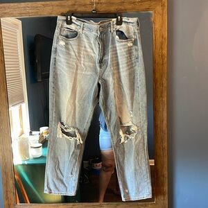 American eagle mom jeans